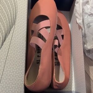 Birkenstock pink Santa Ana ballet flat